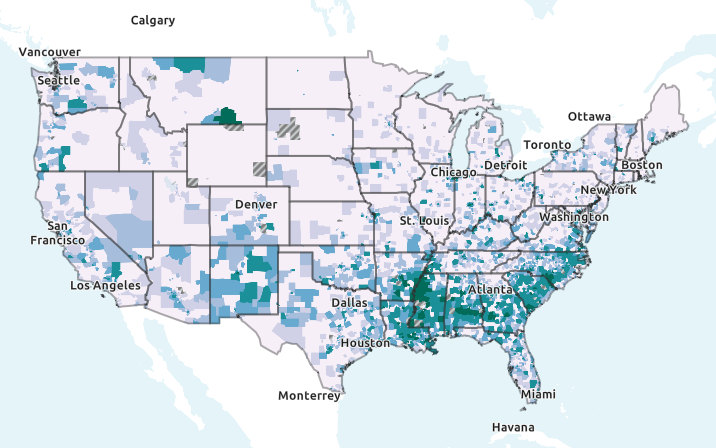 Firearm Homicide Rate per 100,000 People by Census Tract